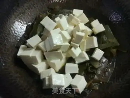 Make Seaweed tofu step 6