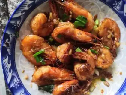 Make Garlic shrimp step 8