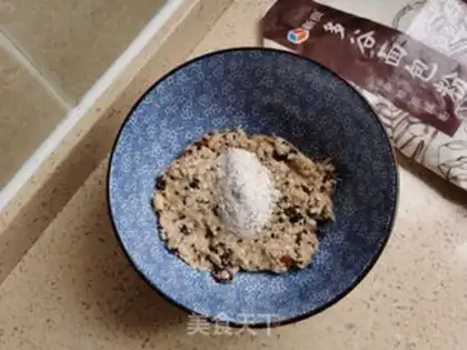 Make Banana oatmeal cookies step 4