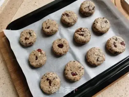 Make Banana oatmeal cookies step 7