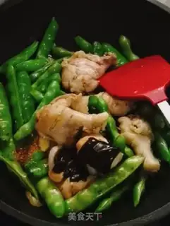 Make The bean-fruit chicken wings step 6