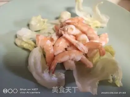 Make Shrimp fruit salad step 2