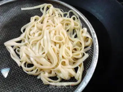 Make Soy noodles step 4