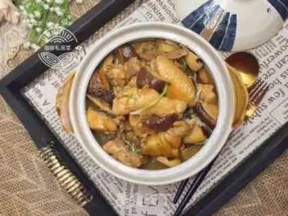 Make Chicken mushrooms step 13