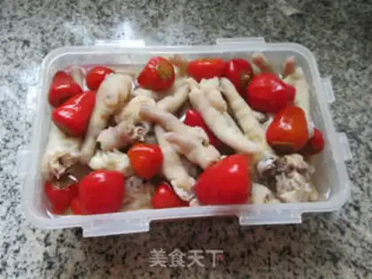 Make Paprika chicken claw step 12
