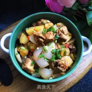 Make Chicken crotch potatoes step 12