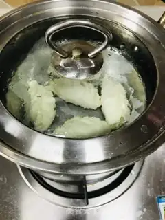 Make Corn horse-toe steam step 15