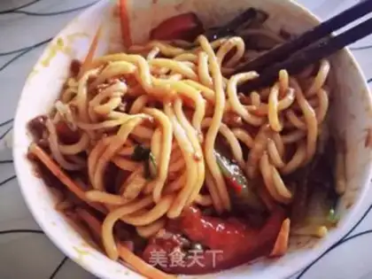 Make Fried noodles step 9