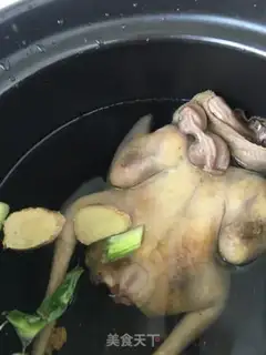 Make White mushroom stew pigeon step 2