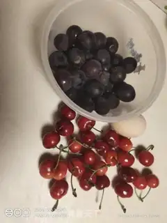 Make Cherry grape egg salad step 2