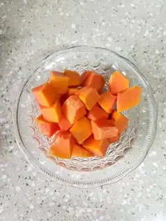 Make Silver ear milk for papayas step 2