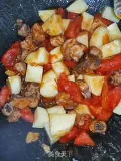 Make Tomato potato ribs step 9