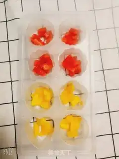 Make A simple mango watermelon pudding step 3
