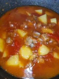Make Tomato potato ribs step 10