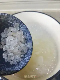 Make Silver ear milk for papayas step 5