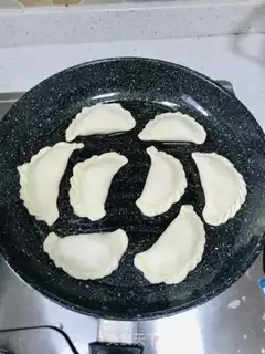 Make Fried dumplings step 14