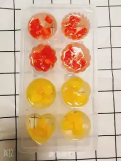 Make A simple mango watermelon pudding step 4