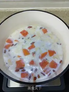 Make Silver ear milk for papayas step 9