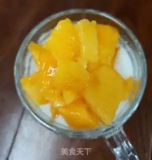 Make Peach yogurt step 3