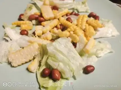 Make Mango peanut salad step 4