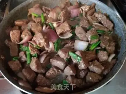Make Onion fried cow willows step 8