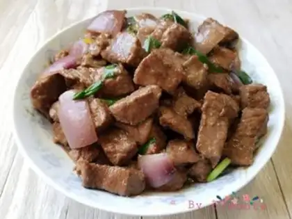 Make Onion fried cow willows step 9