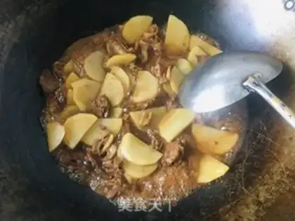 Make Potato beef step 6