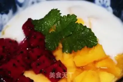 Make Fruit yogurt step 2