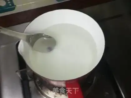 Make Red sugar ice powder step 4