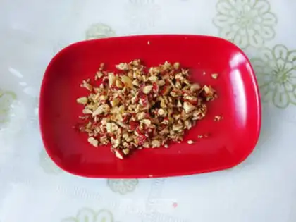 Make Red-tree steam cake step 1