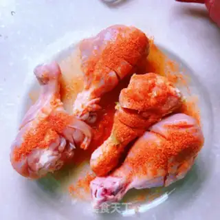 Make Low calorie chicken-legged lunch step 3