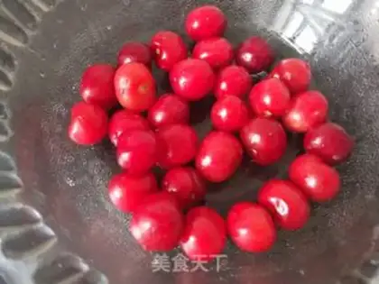 Make Sugar cherries step 1