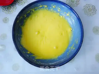 Make Red-tree steam cake step 4