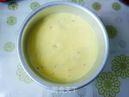 Make Red-tree steam cake step 9