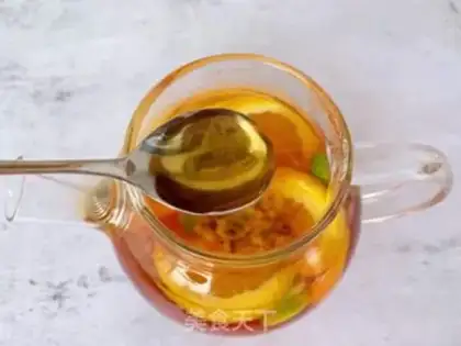 Make Summer fruit tea step 9