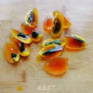 Make cucumber with eggs step 1