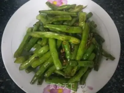 Make Garlic beans step 7
