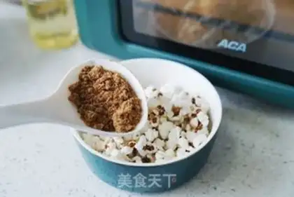 Make Simple red sugar popcorn step 6