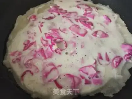 Make Rose milk cake step 3