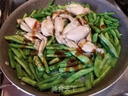 Make Chicken legs and beans step 8