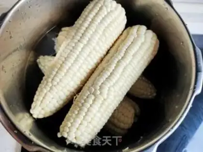 Make Cooking corn step 1