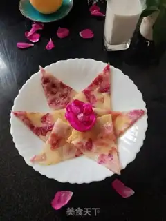 Make Rose milk cake step 6
