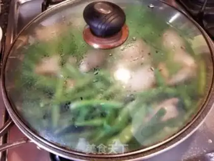 Make Chicken legs and beans step 9