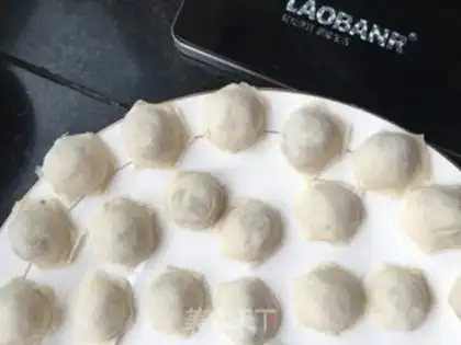 Make The bean dumplings step 22