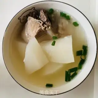 Make ♪ White radish honey date bone soup ♪ step 3