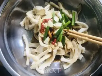 Make The meat radish drys step 3