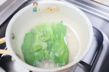 Make Spinach chicken mashed step 3