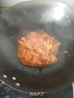 Make Tomato eggs with white mushrooms step 7