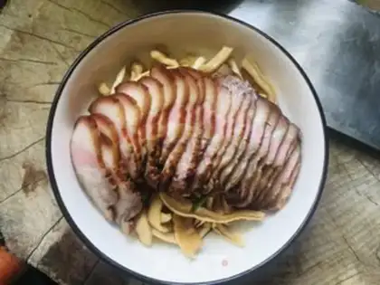 Make The meat radish drys step 6