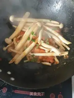 Make Tomato eggs with white mushrooms step 10